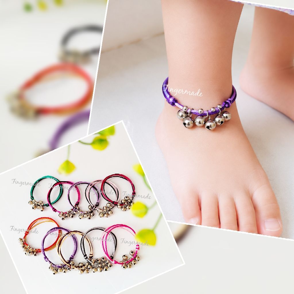 Fingermade Gelang Kaki Anak dan Bayi Kerincing