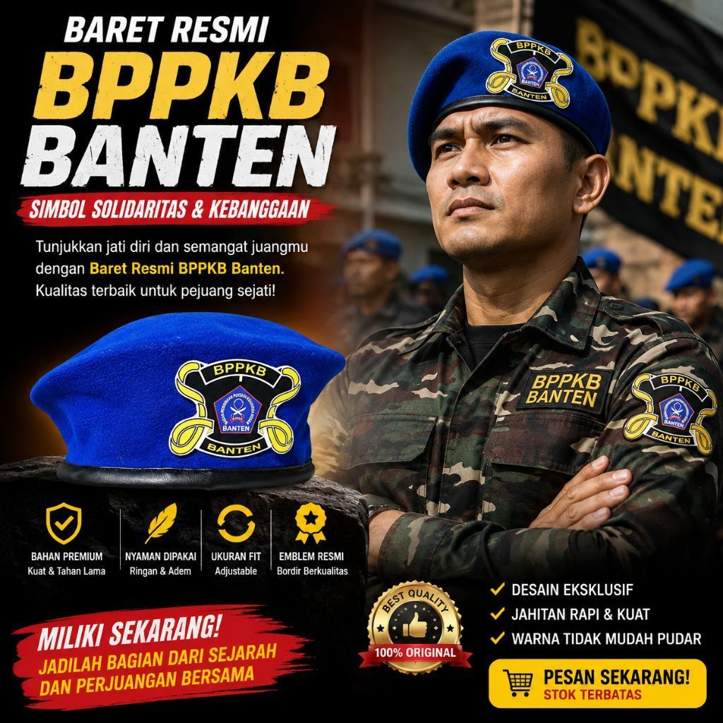 emblem baret BPPKB BANTEN -BARET BPPKB BANTEN