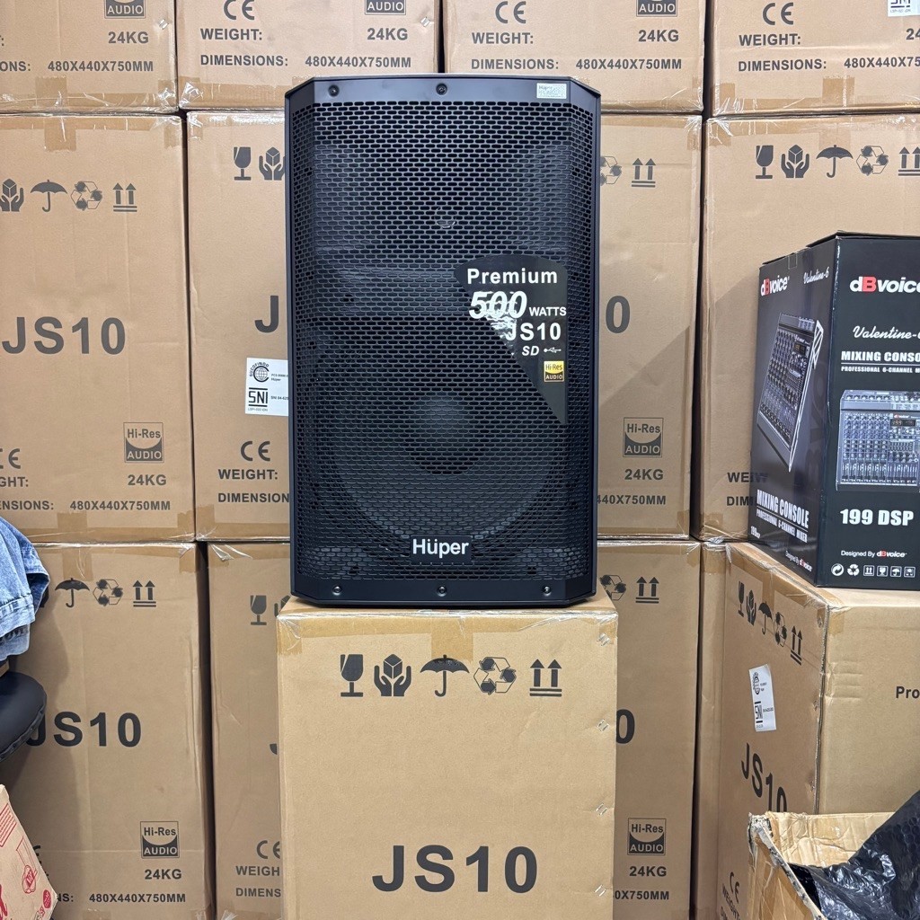 Speaker Aktif Huper Js10 Original Speaker 15inch 500Watt Huper Js10