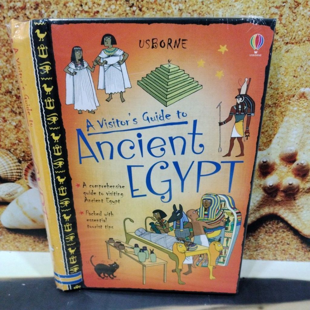 BUKU BEKAS ORIGINAL KONDISI MULUS:A Viaitor's Guide to Ancient EGYPT) USBORNE