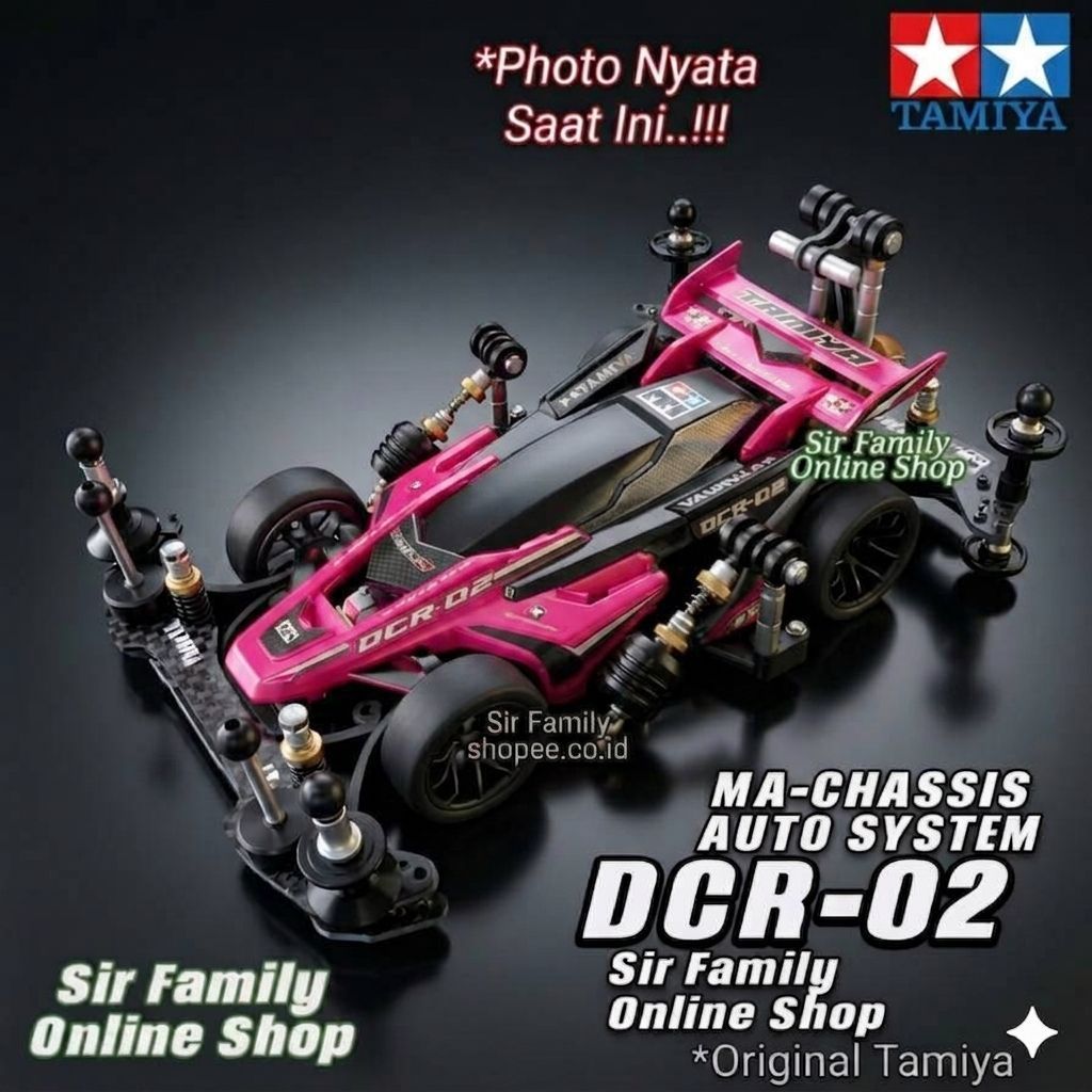 Original Tamiya _ DCR 02 Pink _ BMAX / Side Damper+
