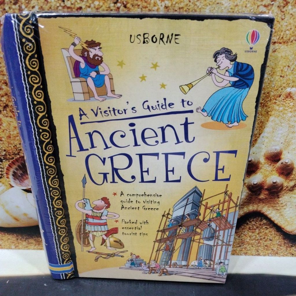 BUKU BEKAS ORIGINAL KONDISI MULUS:A Visitor's Guide to Ancient GRECE) USBORNE