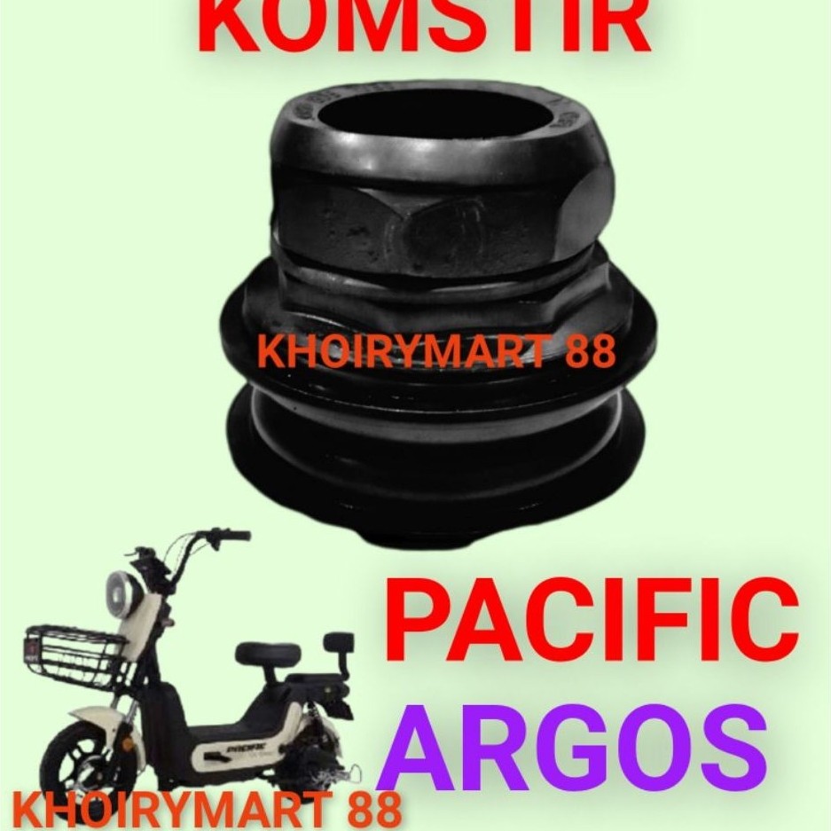 komstir pacific argos kones headset komfork sepeda listrik pacific argos