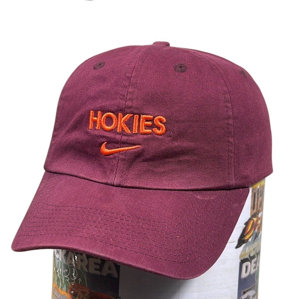 Cap / Topi Vintage nike hokies red burgundy Original