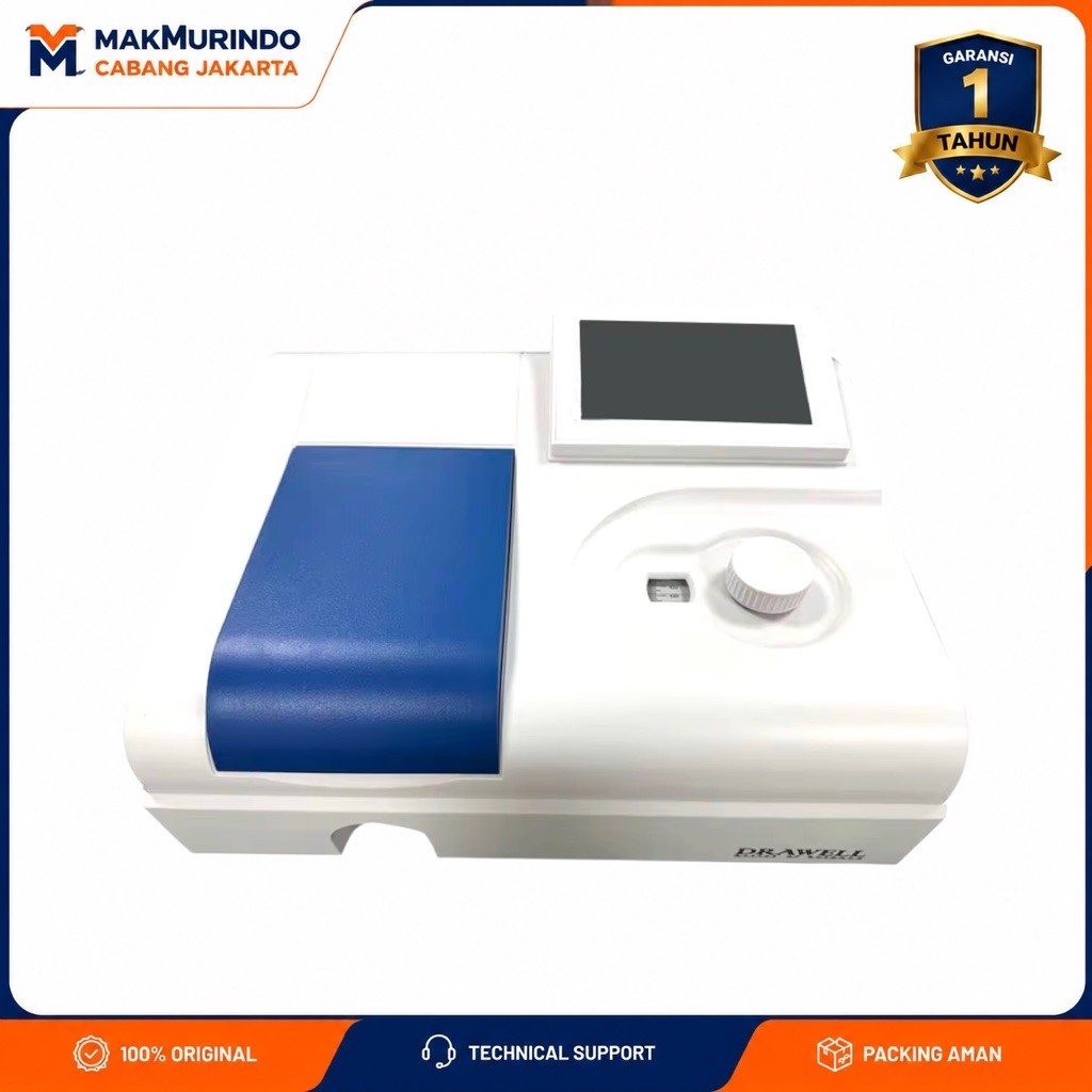 UV-VIS Spectrophotometer DRAWell 752N | Alat Spektrofotometer UV Vis Laboratorium