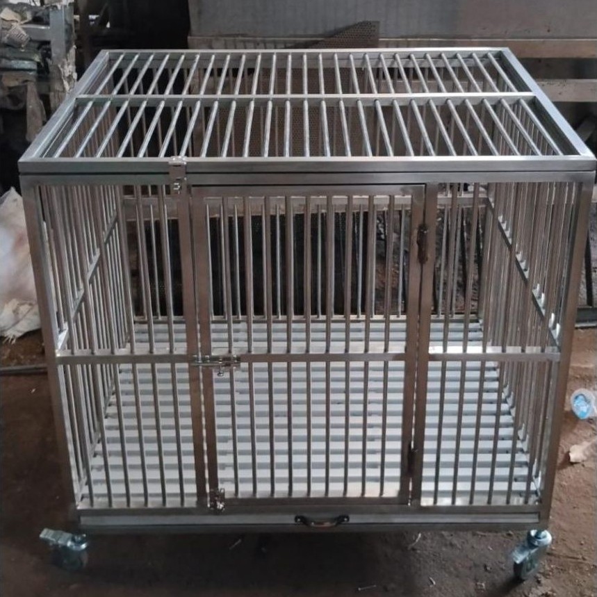 kandang anjing stainless steel Medium