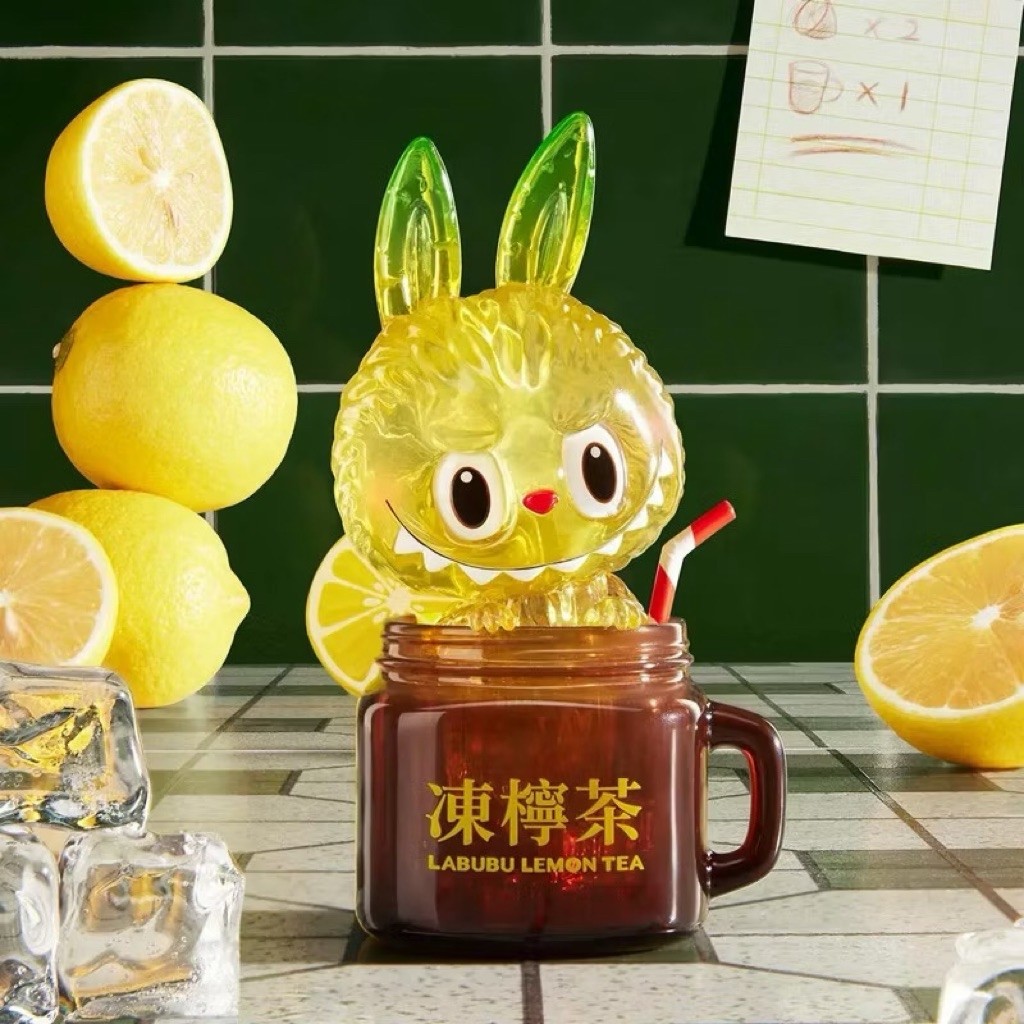Popmart Labubu Lemon Tea Blister Figure