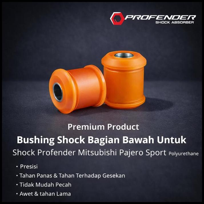 TERBARU KARET SHOCK DEPAN BAWAH SHOCK PROFENDER MITSUBISHI PAJERO SPORT