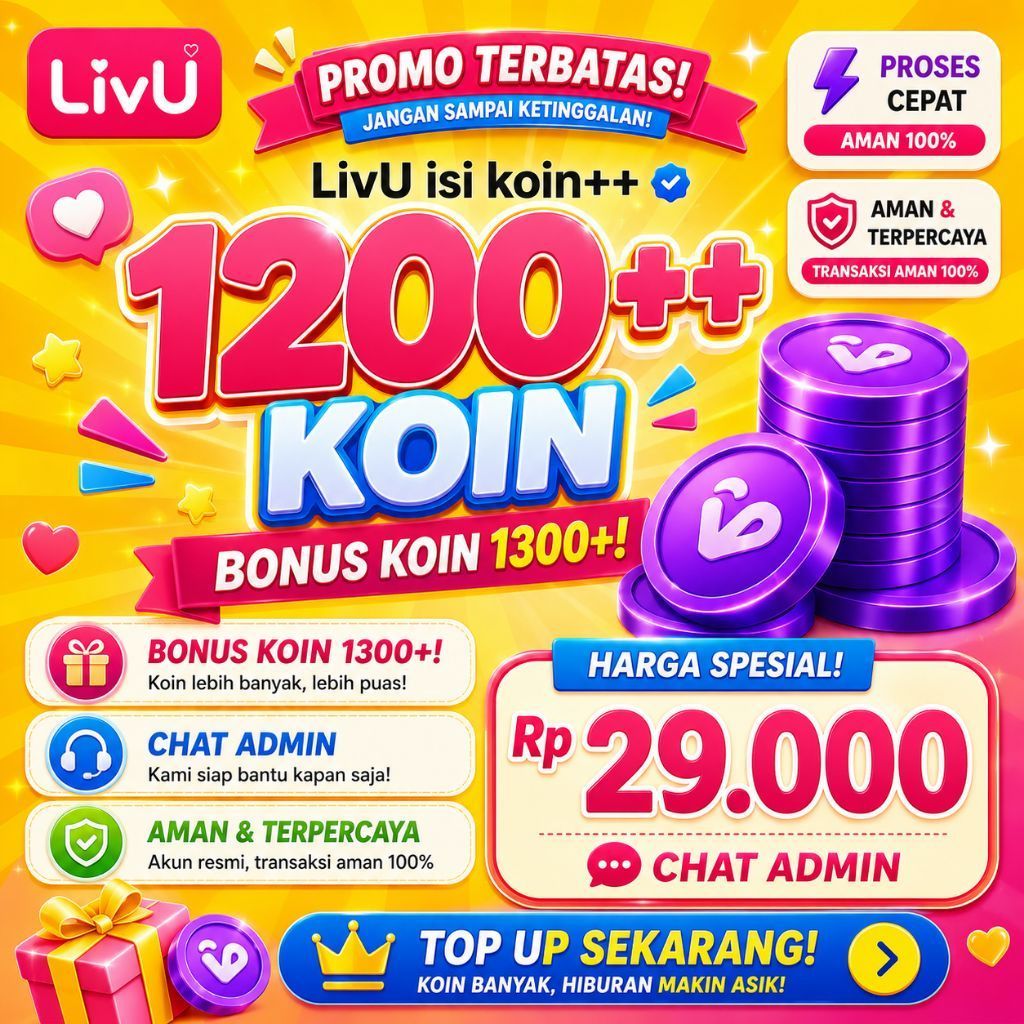 KOIN LIVU 1200+ MURAH