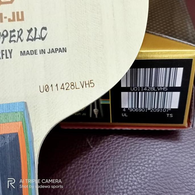 BLADE PINGPONG TENIS MEJA BUTTERFLY LIN YUN JU SUPER ZLC ORIGINAL
