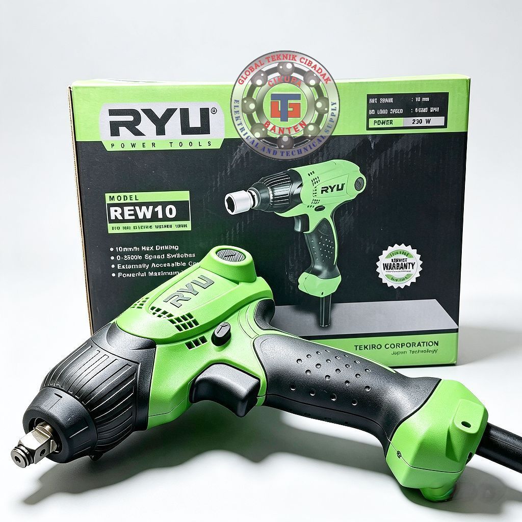 Impact Listrik RYU REW 10 Electric Wrench RYU REW10 Mesin Impek Listrik RYU