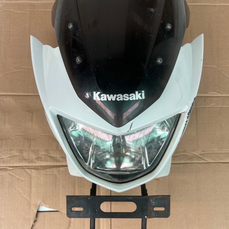 BARONG LAMPU DEPAN NINJA R SET ORIGINAL COPOTAN