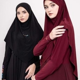 [SILMIKAFF] Sisesa French Khimar RALITA Gamis Syari Original Hijab jilbab Original Asli Premium Crys