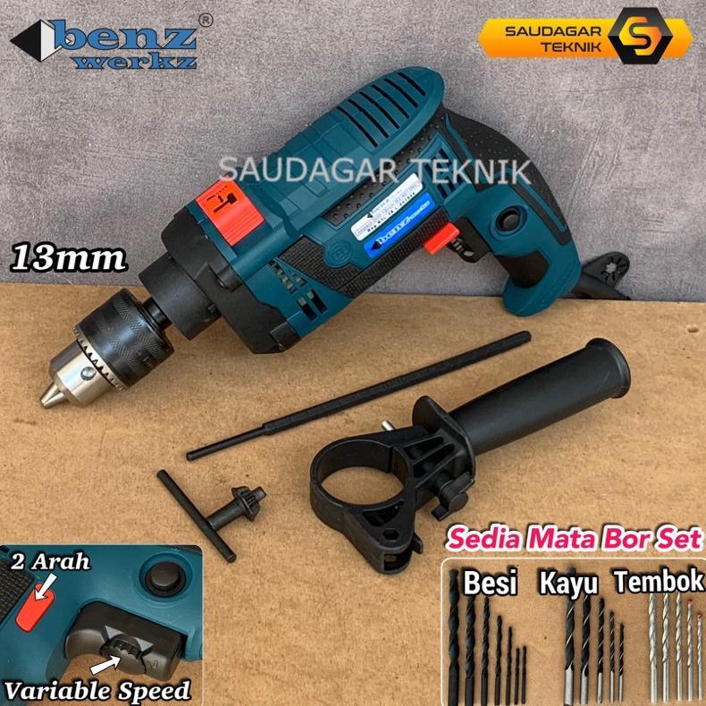 Mesin Bor Tembok Beton 13mm Benz Impact Drill 13 mm BENZ