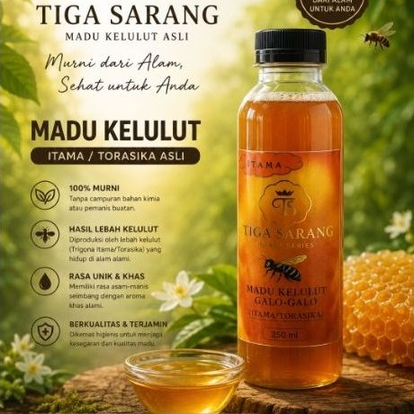 Madu Kelelulut (ITAMA/TORASIKA) asli 100% murni