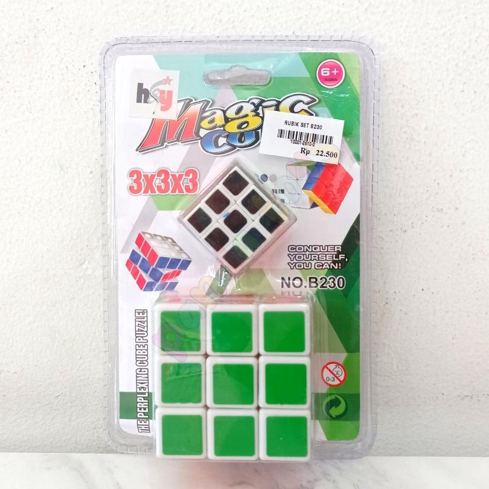 Panda Toys Semarang Mainan Anak Rubik 2 In 1 Magic Cube 3X3X3 Isi 2Pc B230 Perhatian Mainan Anak Mai