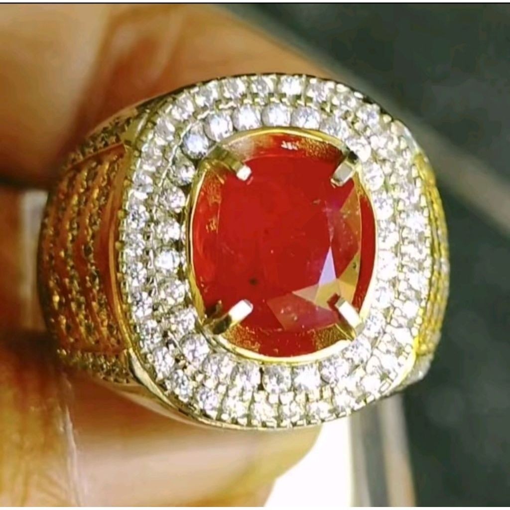 Natural Ruby 3.52 Carats Memo Heated Superior Color