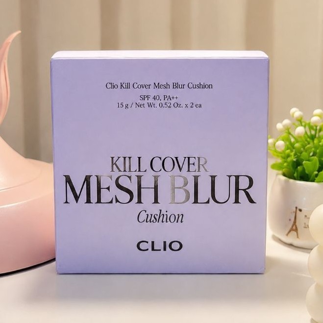 ​Clio Kill Cover Mesh Blur Cushion SPF 40 PA++ (Shade Ginger - 15g x 2 ea)