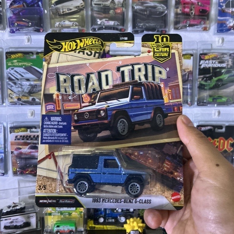Hot Wheels Car Culture Road Trip - 1993 Mercedes-Benz G-Class