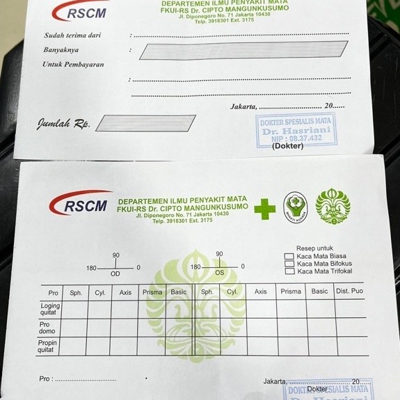 surat pemeriksaan dari rumah sakit surat dokter mata buat rembes ke kantor