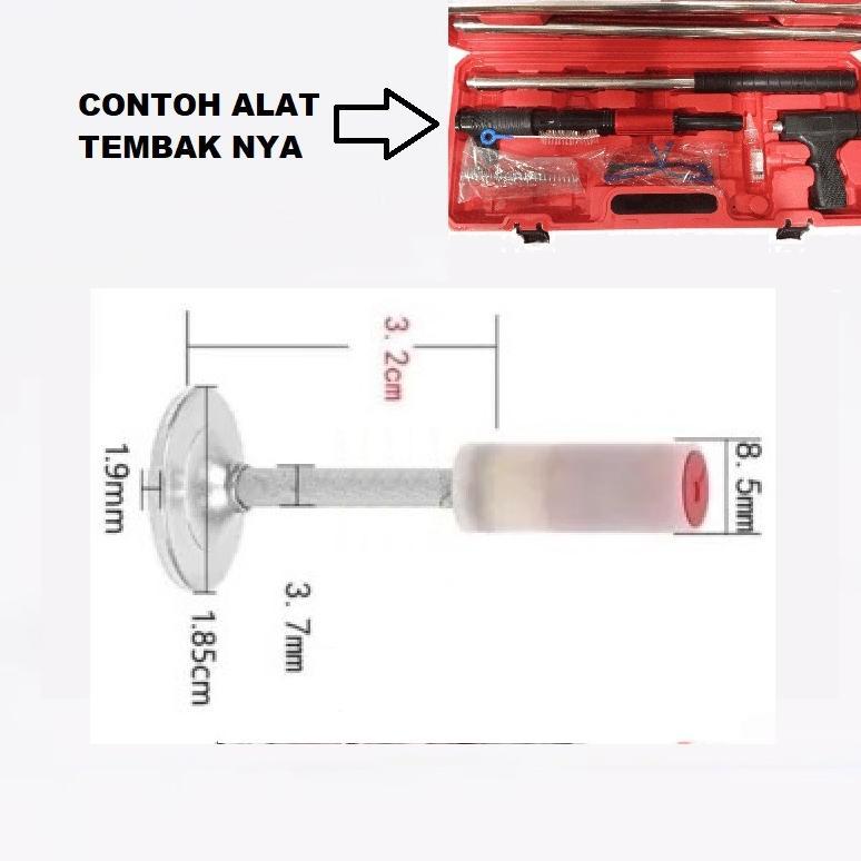 PAKU RAMSET 8MM UNTUK RAMSET PLAFON BESAR BETON TEMBAK T1000