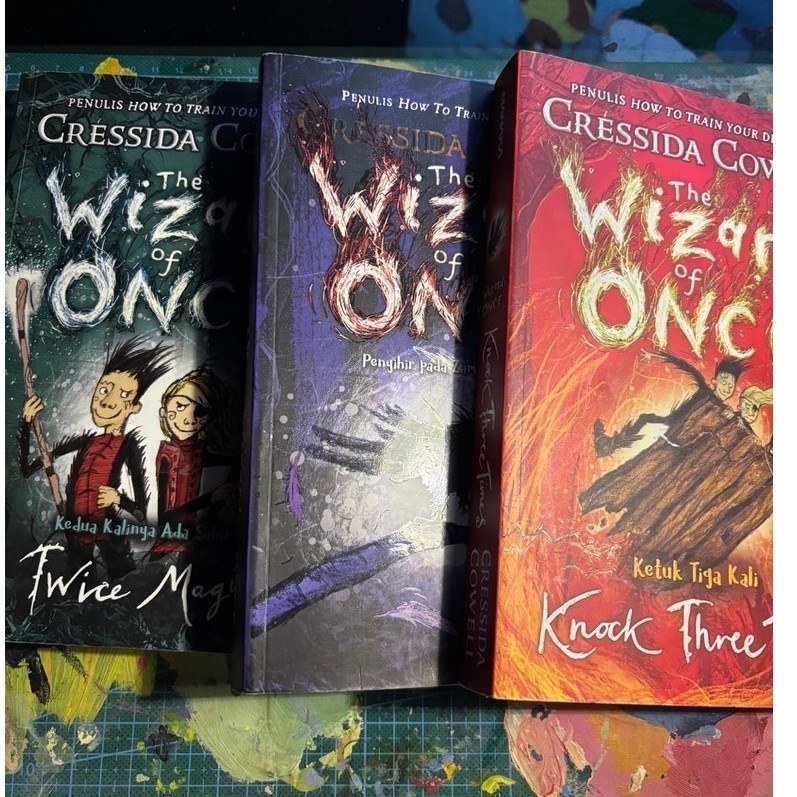 set Wizards of Once – Cressida Cowell | Novel Fantasi