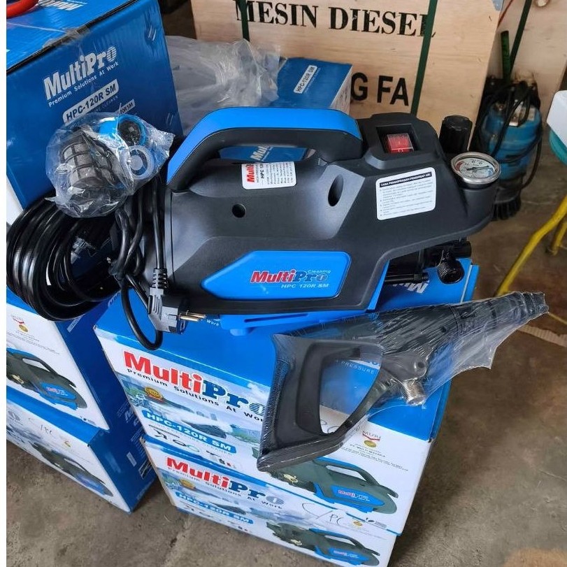MULTIPRO HPC-120R Mesin Cuci, Semprot Mobil, Motor, 650Watt