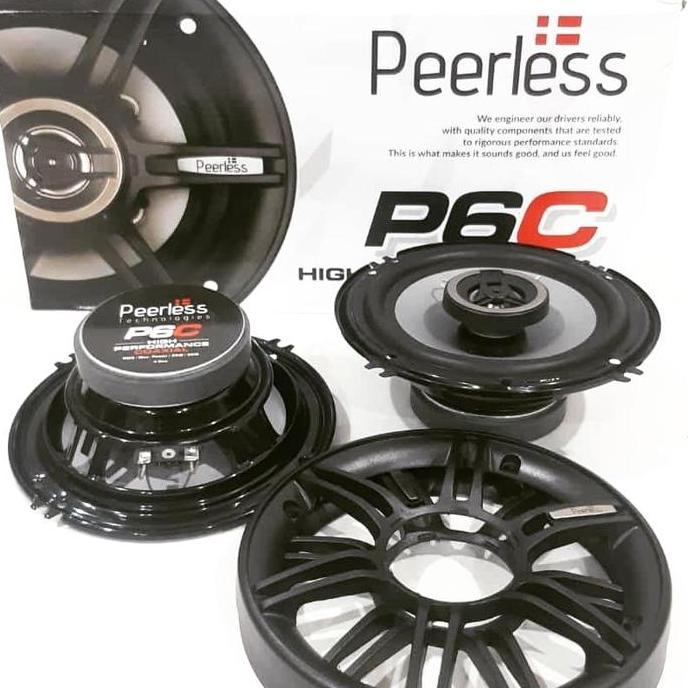 SPEAKER MOBIL COAXIAL PEERLESS P6C HIGH PERFORMANCE