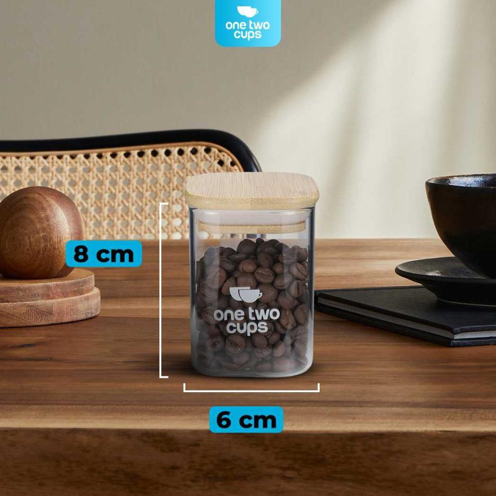 Toples Kaca Penyimpanan Makanan Glass Storage Jar - HC1019