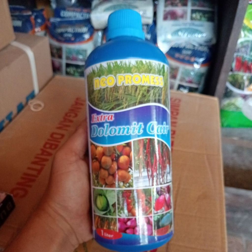 Dolomit Cair 1 liter perbandingan 2 ton dolomit bubuk