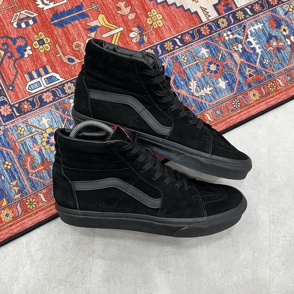 [Size 43] Vans Sk8-HI Triple Black Second Original