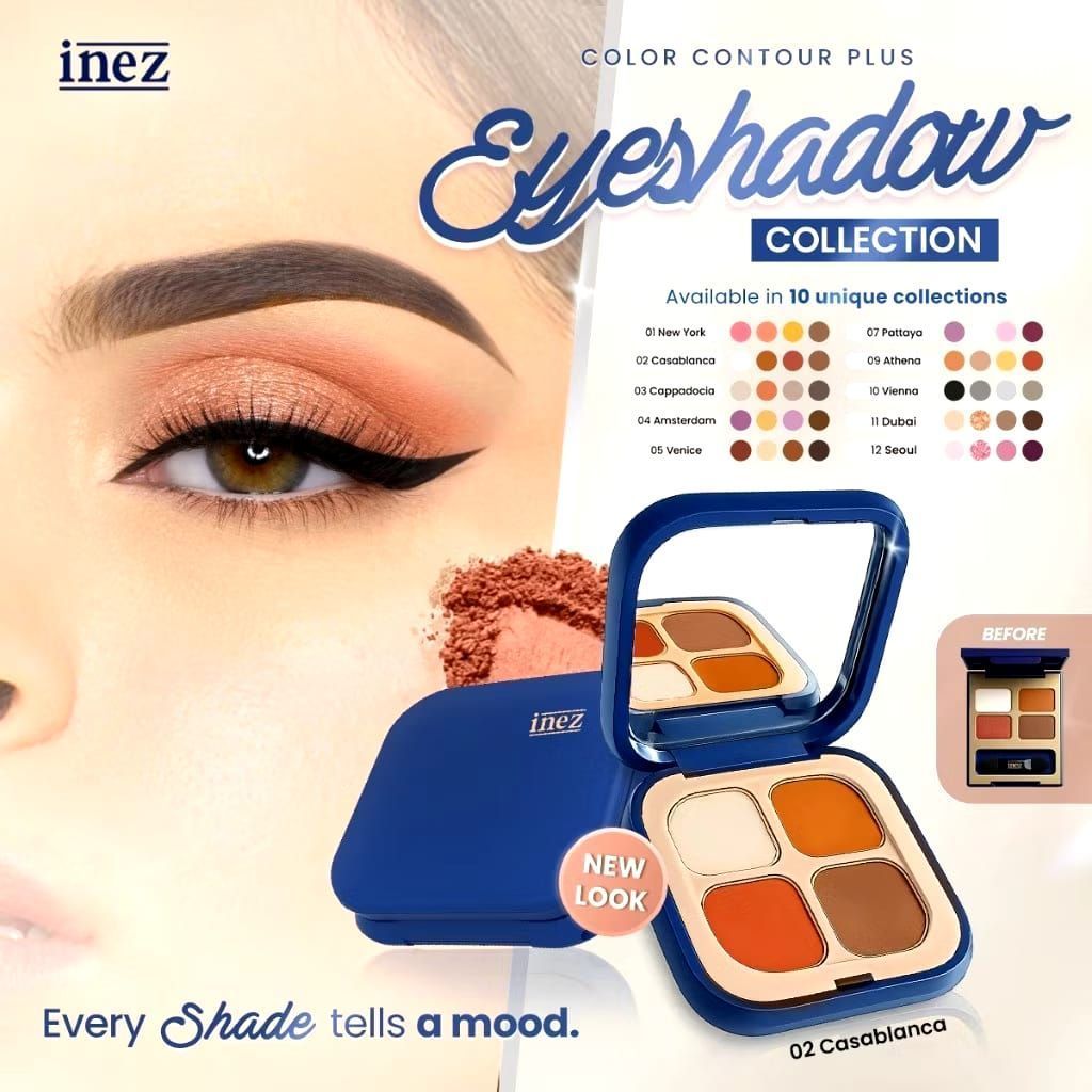 Inez Cosmetic||Inez Eyeshadow Collection