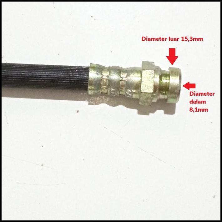 BEST DEAL SELANG REM DEPAN 30CM JEEP WILLYS / CJ2A CJ3 CJ5 CJ6 