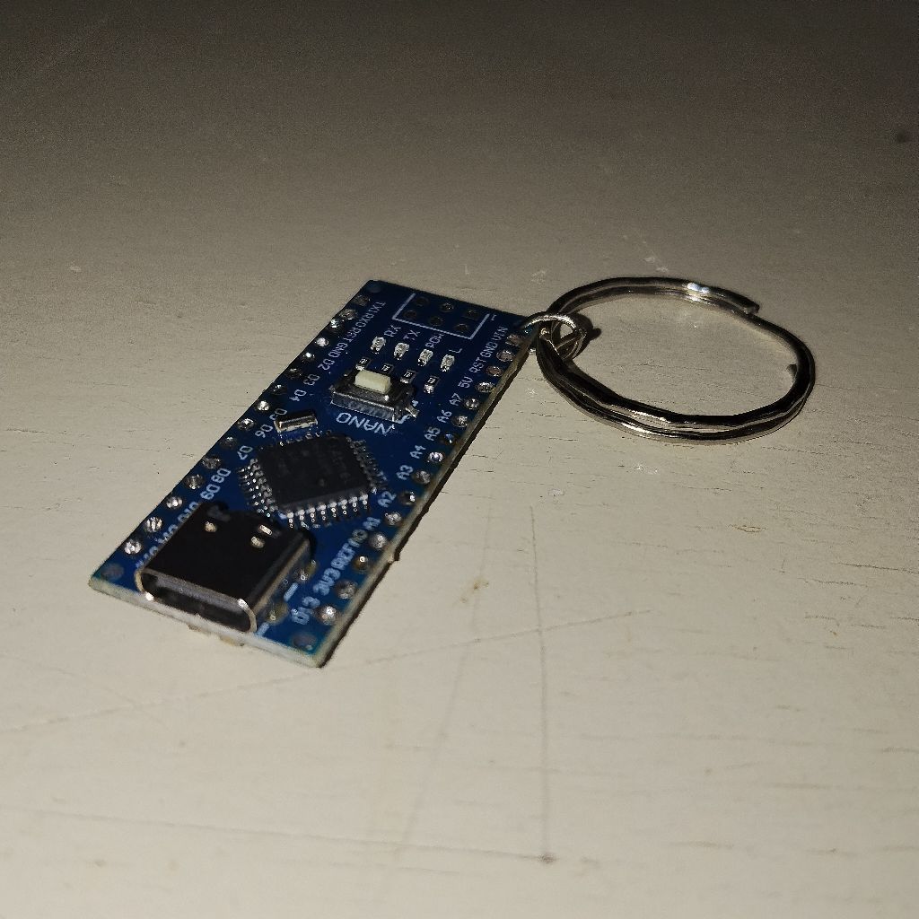 Arduino Nano Key Chain, Board Mikrokontroler Original