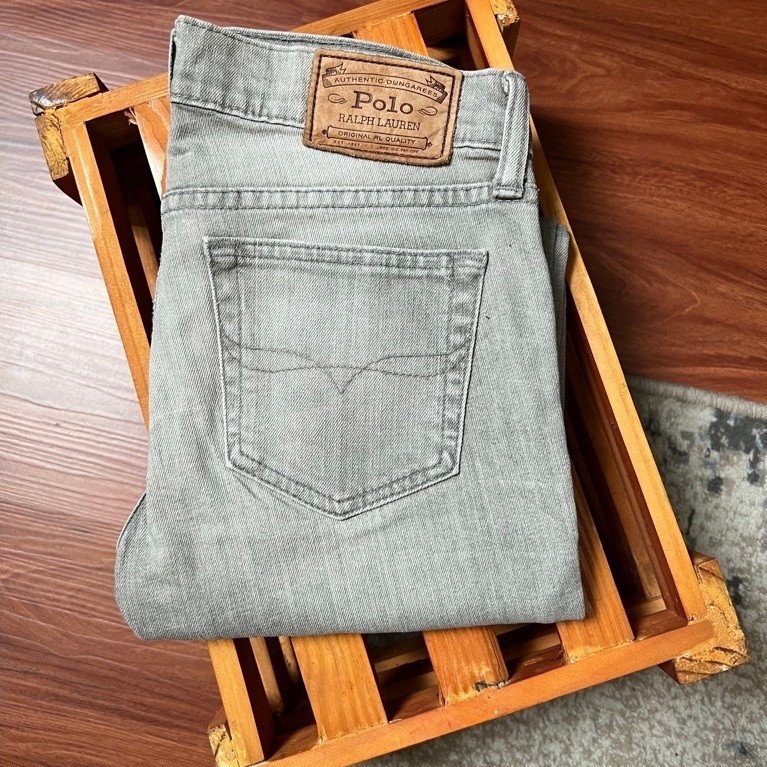 Polo RRL Tomskins Skinny Pants Denim Original - Size 28