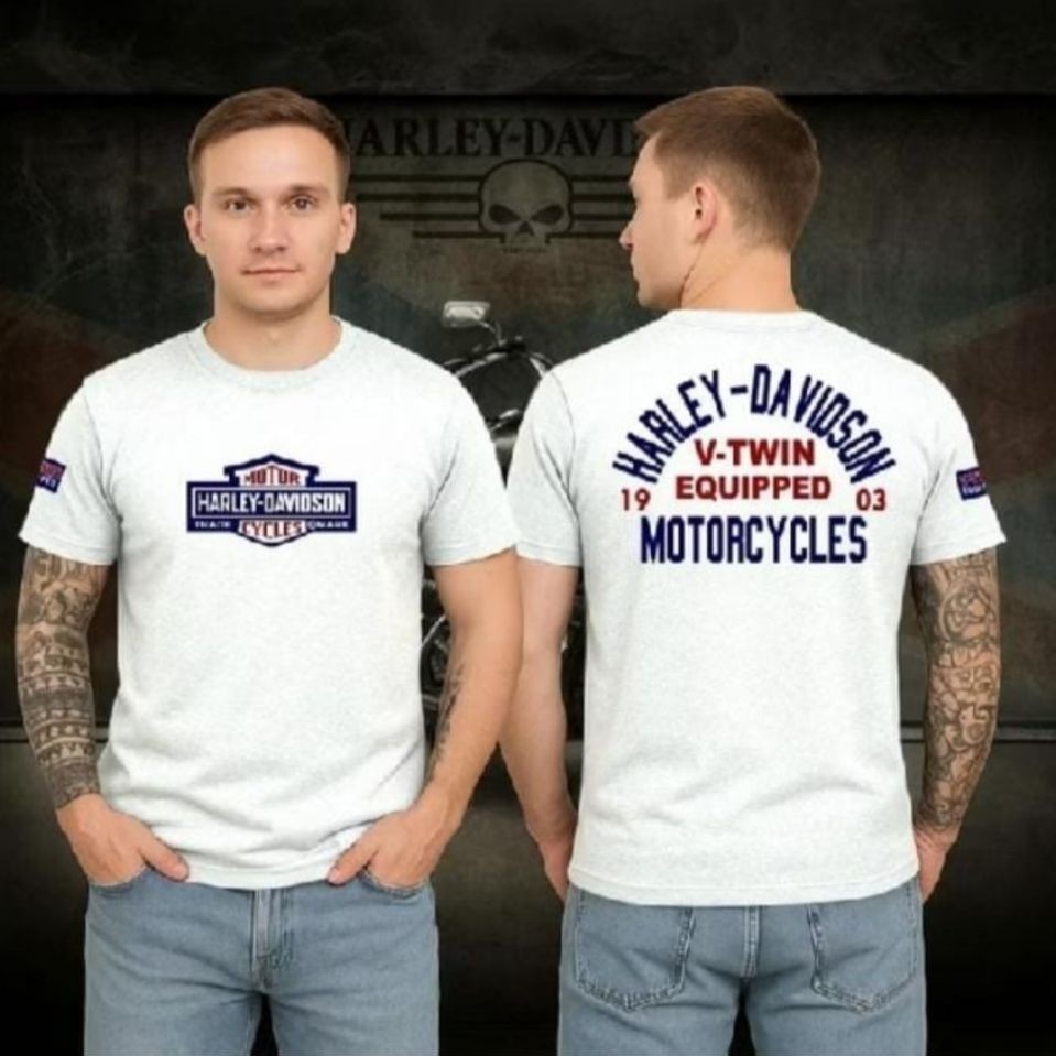 kaos vtwin HD Harley-Davidson Motorcycle 03746