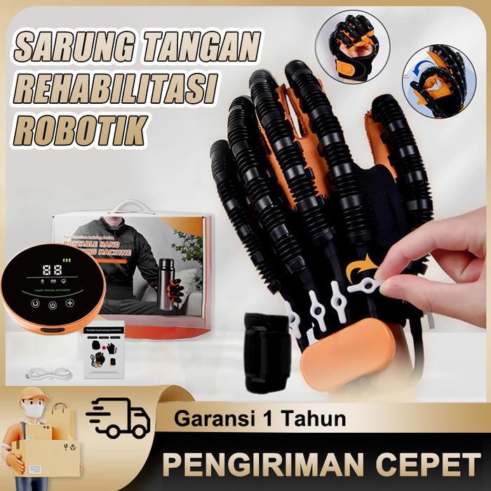 Sarung Tangan Terapi/Latihan Tangan untuk Pasien Stroke Hemiplegia - Alat Rehabilitasi Portable deng