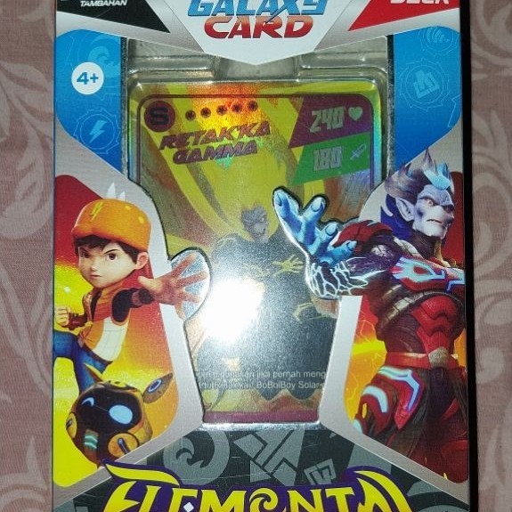 Boboiboy Monsta Galaxy Card Starterdeck Elemental