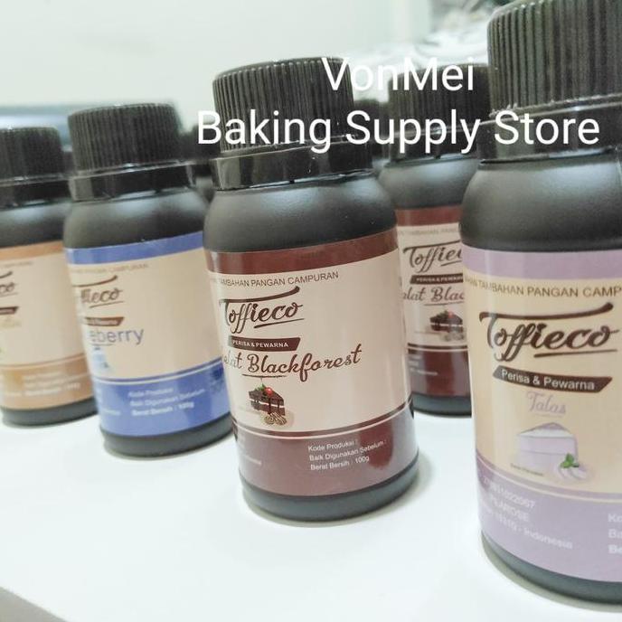 Made- Toffieco Perisa Perasa Coffee Kopi Bread Essence Flavour 25 Gr Ngi