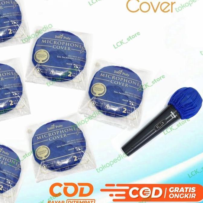 Marshal- Cover Microphone /Cover Mic /Sarung Microphone/Tisu Mic/Pembungkus Mic