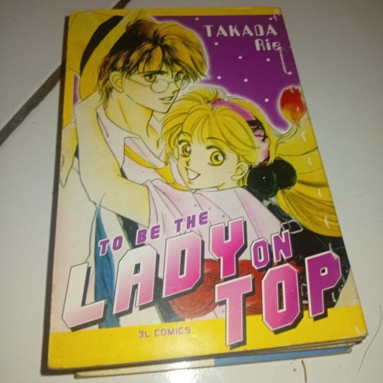 Komik Takada Rie To Be The Lady On Top 3L Comics sampul anime
