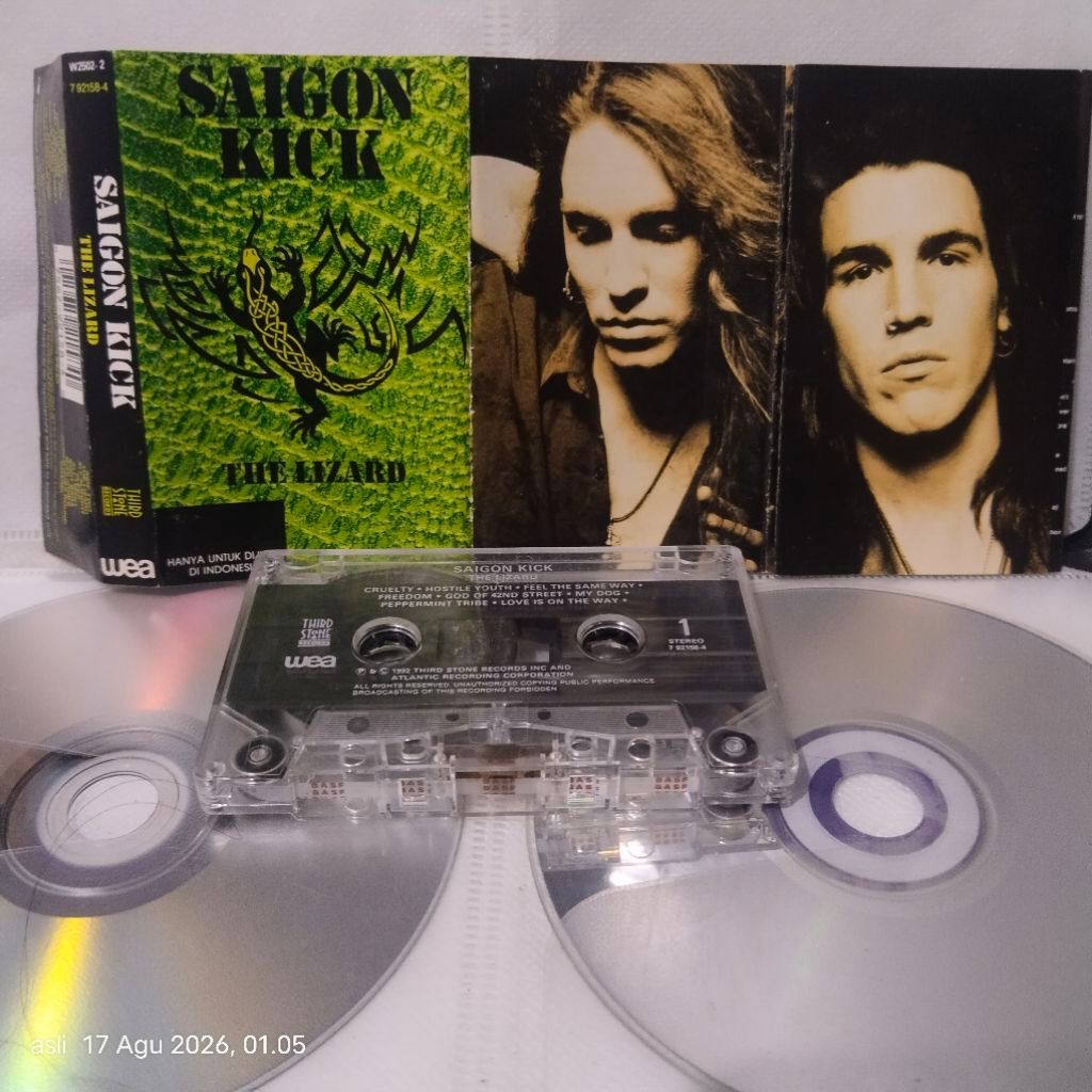kaset pita Saigon kick _ The lizard