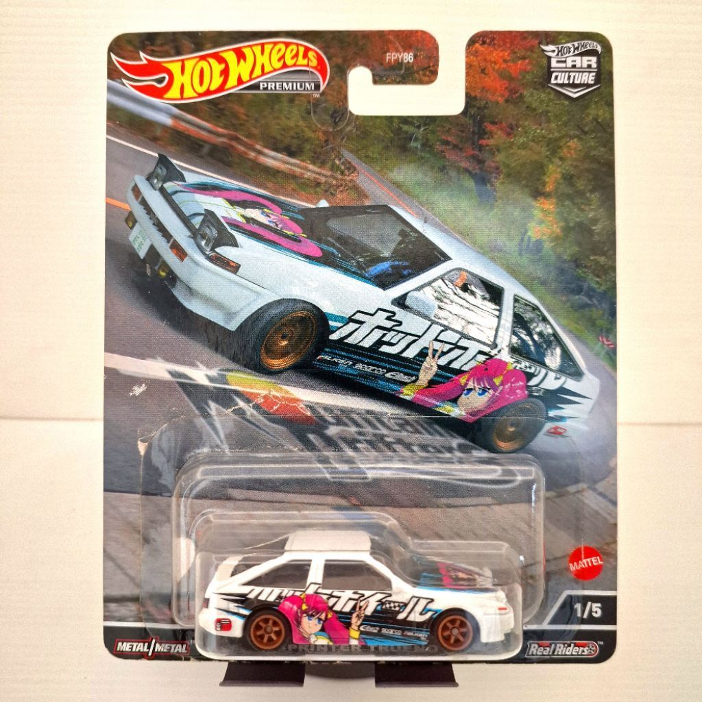Hot Wheels Premium Mountain Drifters - Toyota AE86 Sprinter Trueno