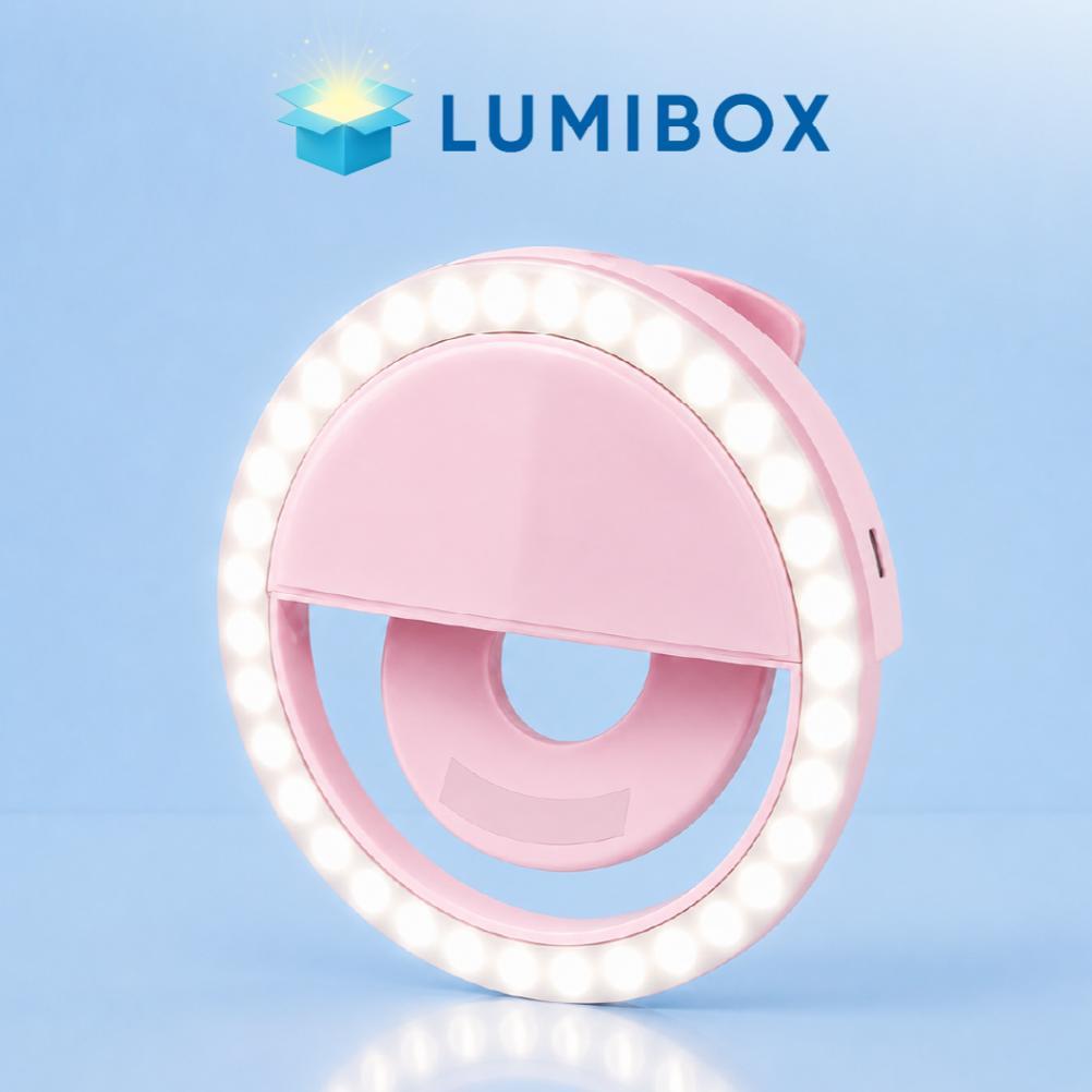 OFFICIAL Ring Light Selfie Cute Gen Z LED Terang, Baterai Awet, Desain Gemoy