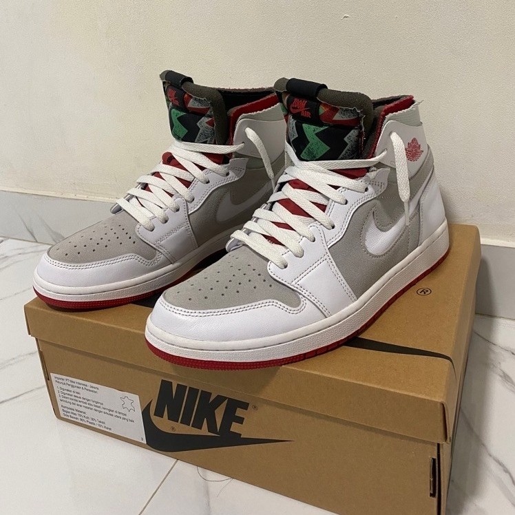 Air Jordan 1 Zoom CMFT 'Hare' CT0978-100 Size 44 (like new)
