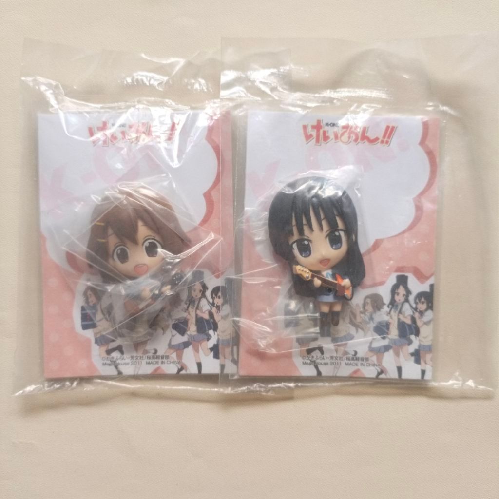 (UPDATE SEPTEMBER) K-On Houkago Tea Time Yui Mio Ritsu Tsumugi Azusa keychain strap official merchan
