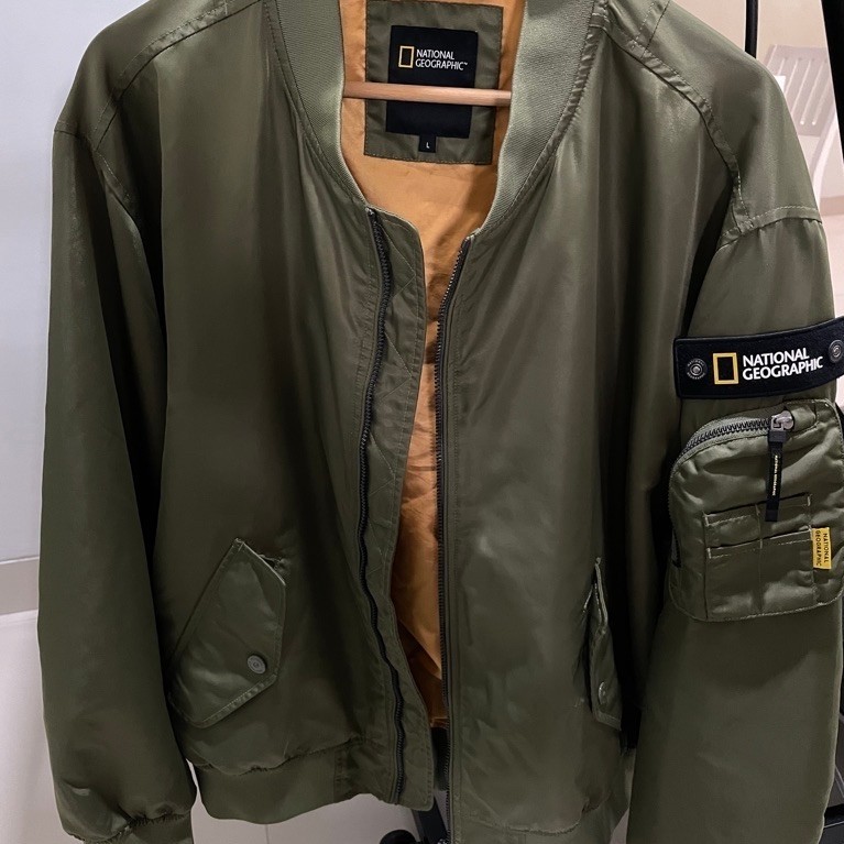 Jaket Bomber Army MA-1 from Natgeo sz on tag L