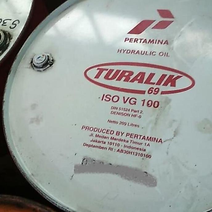 rayapancora451 - pertamina turalik 69 iso vg 100 oli hidrolik sae 10