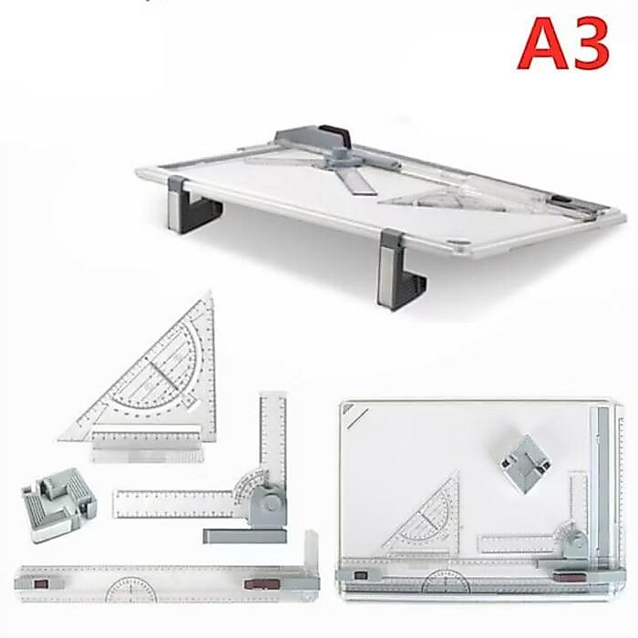 Penggaris Gambar Arsitek A3 Professional Drawing Ruler untuk Meja Gambar Teknik