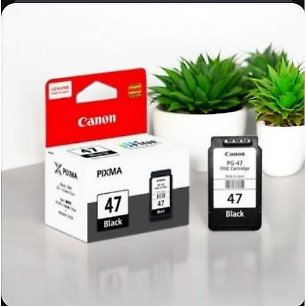 Tinta cartridge Canon PG-47 for printerp PIXMA E3170 - 400 • PIXMA E3370 - 400 • PIXMA E3470 - 400• 
